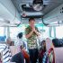 25 Bus Mudik Gratis Mengangkut 880 Penumpang Tujuan Dalam dan Luar Provinsi Dilepas Keberangkatannya Oleh Wagub Sumsel Cik Ujang