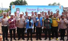 Permalink to Walikota Eva Dwiana Peletakan Batu Pertama Pembangunan Gedung Satlantas dan Satintelkam Polresta Bandar Lampung