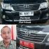Camat Pemsel Ogan Ilir Nekat Ganti Plat Mobil Kedinasaanya Menjadi Plat Pribadi