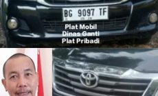 Permalink to Camat Pemsel Ogan Ilir Nekat Ganti Plat Mobil Kedinasaanya Menjadi Plat Pribadi