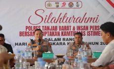 Permalink to Peringati Hari Bhayangkara ke-79, Kapolres Tanjabbar beserta PJU Ajak Insan Pers Sarapan Bareng