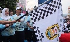 Permalink to Eva Diana Buka Jalan Sehat HUT Ke 343 Kota Bandar Lampung