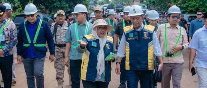 Pemprov Lampung Lakukan Groundbreaking Perbaikan di Ruas Jalan Jabung-SP Labuhan Maringgai