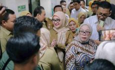 Wagub Jihan Dampingi Wamenkes Benjamin Paulus dan Wamendagri Akhmad Wiyagus Tinjau Fasilitas Pelayanan Kesehatan