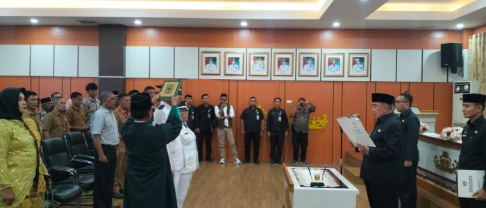 Bupati Tanggamus Resmi Lantik Kakon PAW dan PJ Kakon, Ini Pesan Tegasnya