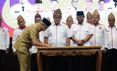 Permalink to Gubernur Mirza Hadiri Pelantikan DPD APDESI Merah Putih Provinsi Lampung Priode 2026-2031