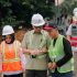 Gubernur Rahmat Mirzani Djausal Lakukan Groundbreaking Ruas Jalan Brabasan–Wiralaga