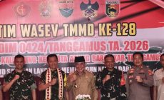 Permalink to Dandim 0424/Tanggamus Sambut Tim Wasev Pusterad di Lokasi TMMD ke-128 Pekon Kalimiring