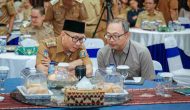 Gubernur Rahmat Mirzani Djausal Pimpin High Level Meeting Tim Percepatan dan Perluasan Digitalisasi Daerah
