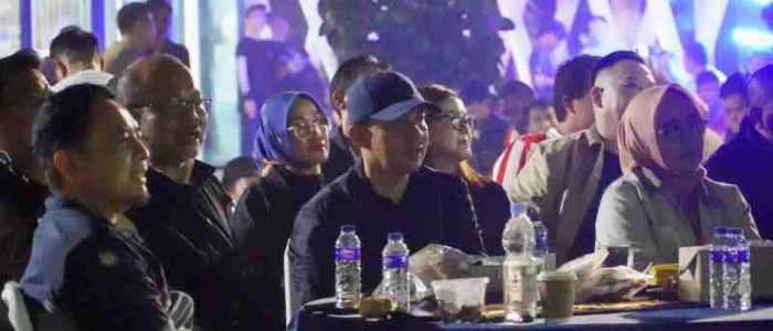 Meriah dan Penuh Kebersamaan, Nobar Piala Dunia di PKOR Way Halim Disambut Antusias Warga