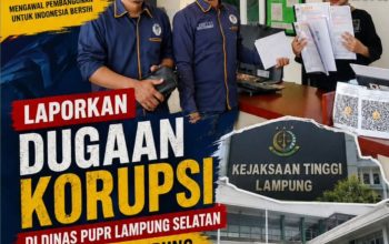 Permalink to Sejumlah Proyek Dinas PUPR Lampung Selatan Tahun 2024 dan 2026 Dilaporkan Ke KEJATI Lampung