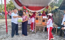 Permalink to Semarak HUT ke-81 RI, Pekon Teba Gelar Senam dan Jalan Sehat, Ratusan Warga Berebut Hadiah