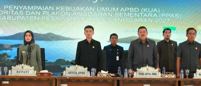 Paripurna KUA – PPAS APBD 2027,DPRD Minta Pinjaman Rp70 Miliar Dikaji Ulang Paripurna KUA – PPAS APBD 2027,DPRD Minta Pinjaman Rp70 Miliar Dikaji Ulang
