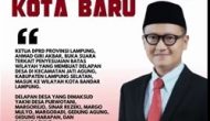 Permalink to Ketua DPRD Provinsi Lampung, Ahmad Giri Akbar, Buka Suara Terkait Penyesuaian Batas wilayah yang membuat Delapan Desa masuk ke Wilayah Kota Bandar Lampung