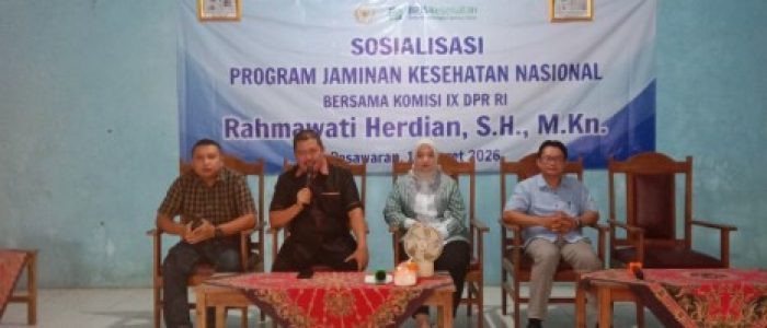 Anggota DPR RI Rahmawati Herdian Gelar Sosialisasi Program JKN-BPJS Kesehatan di Kecamatan Tegineneng Anggota DPR RI Rahmawati Herdian Gelar Sosialisasi Program JKN-BPJS Kesehatan di Kecamatan Tegineneng