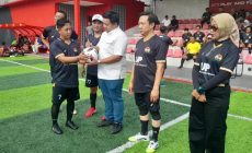 Anggota Komisi I DPRD Provinsi Lampung, M. Rahmat Visa Ridi Arifin, hadir dalam Turnamen Mini Soccer Ikatan Jurnalis Pemprov (IJP) Lampung