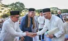 Permalink to Gubernur Mirza Tunaikan Salat Ied Bersama Ribuan Warga dan 58 Instansi Pemprov Lampung