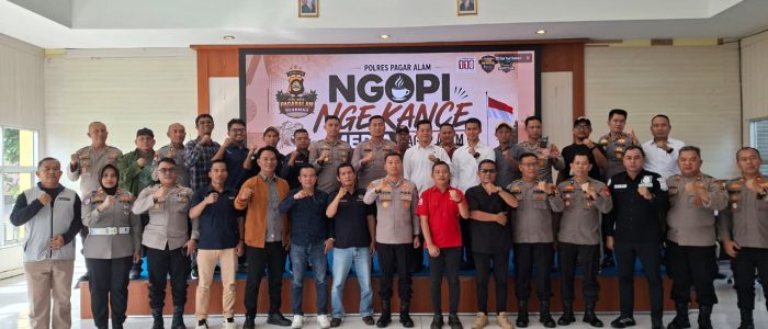 Polres Pagar Alam Perkuat Sinergitas Bersama Awak Media Lewat Coffee Morning Penuh Keakraban Polres Pagar Alam Perkuat Sinergitas Bersama Awak Media Lewat Coffee Morning Penuh Keakraban