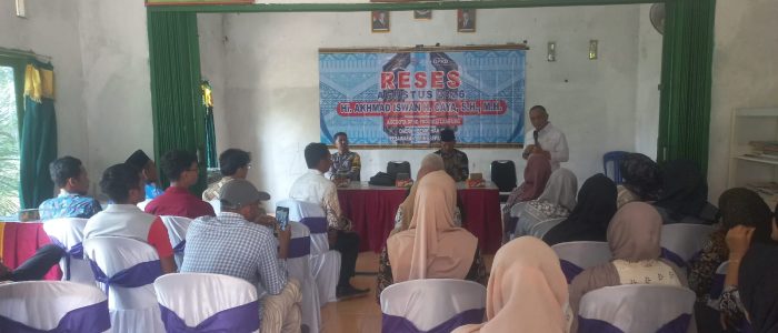 Melaui Reses nya H.Iswan H.caya,S.H., M.H. Anggota DPRD Provinsi Lampung Dapil III Serap Aspirasi Mayarakat Melaui Reses nya H.Iswan H.caya,S.H., M.H. Anggota DPRD Provinsi Lampung Dapil III Serap Aspirasi Mayarakat