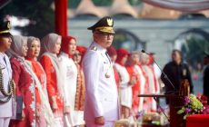 Gubernur Mirza Pimpin Upacara HUT ke-81 RI Tingkat Provinsi Lampung, Kobarkan Semangat Indonesia Berdaulat, Adil dan Makmur