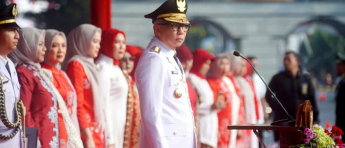Gubernur Mirza Pimpin Upacara HUT ke-81 RI Tingkat Provinsi Lampung, Kobarkan Semangat Indonesia Berdaulat, Adil dan Makmur Gubernur Mirza Pimpin Upacara HUT ke-81 RI Tingkat Provinsi Lampung, Kobarkan Semangat Indonesia Berdaulat, Adil dan Makmur