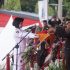 Upacara Penurunan Bendera HUT ke-81 Kemerdekaan RI di Provinsi Lampung Berlangsung Khidmat Upacara Penurunan Bendera HUT ke-81 Kemerdekaan RI di Provinsi Lampung Berlangsung Khidmat