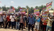 Aksi Damai Tiga Desa di Rawajitu Utara Tuntut Tanah Adat Ulayat ke PT BDP-A Sungai Sidang Estate Aksi Damai Tiga Desa di Rawajitu Utara Tuntut Tanah Adat Ulayat ke PT BDP-A Sungai Sidang Estate