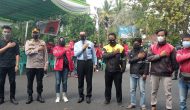 Permalink to Polda Sumsel, Gencar Indonesia dan IMOKI Membagikan Bantuan Ratusan Sak Beras Kepada Para Awak Media