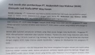 Permalink to Hak Jawab PT.Mubarokah Jaya Makmur, Atas Pemberitaan PT.Mubarokah Jaya Makmur (MJM) Diduga Jadi Mafia BPNT Way Kanan